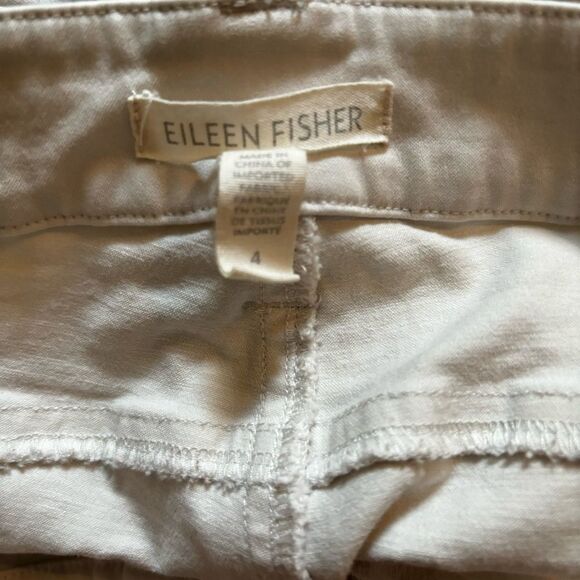 Eileen Fisher White Skinny Jeans | Sz. 4 | EUC | Comfortable and Classic - Picture 8 of 8